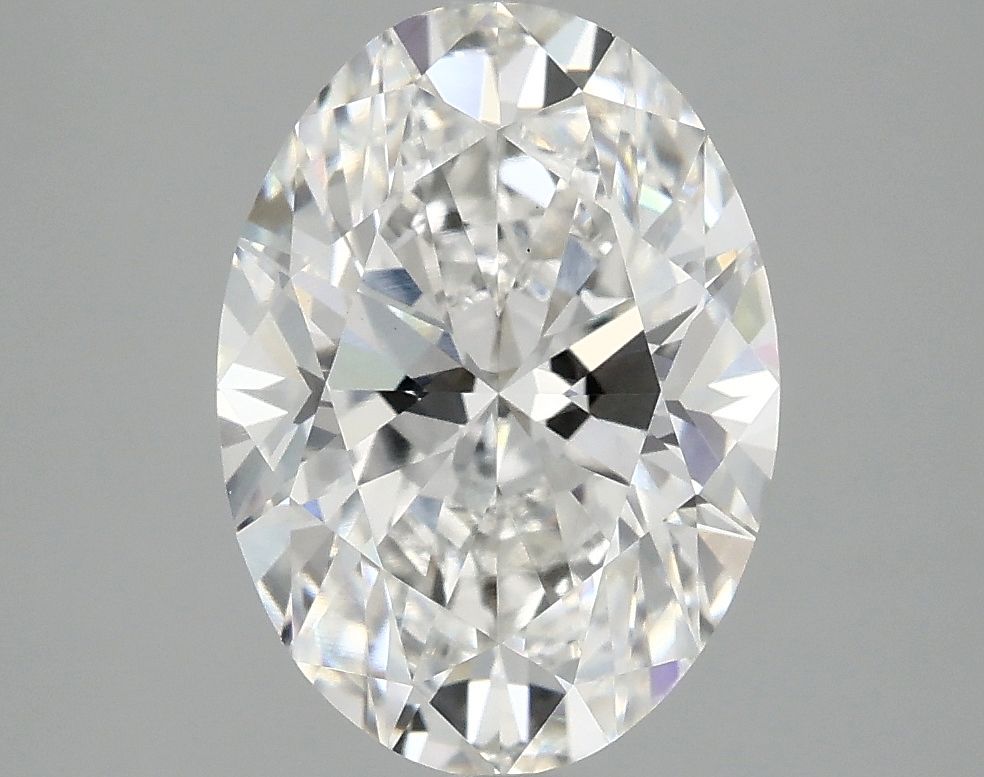 3.08 ct. oval Lab Grown Diamond front image
