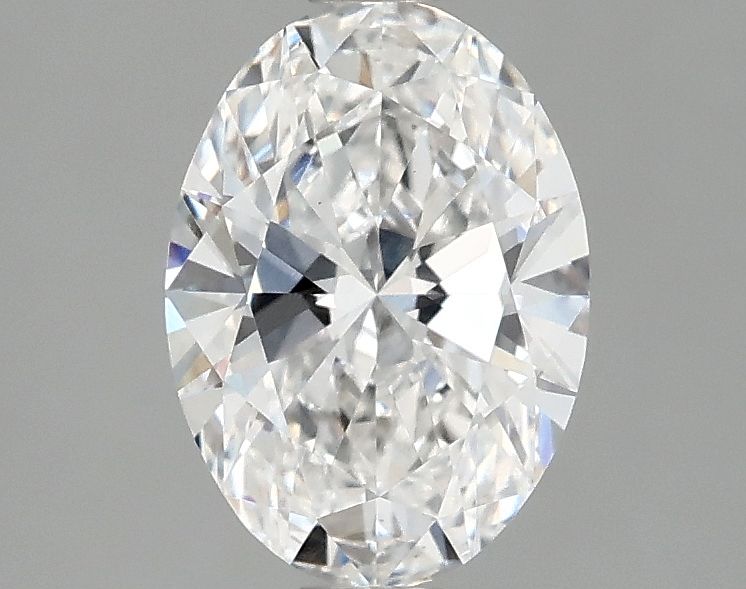 1.38 ct. oval Lab Grown Diamond front image