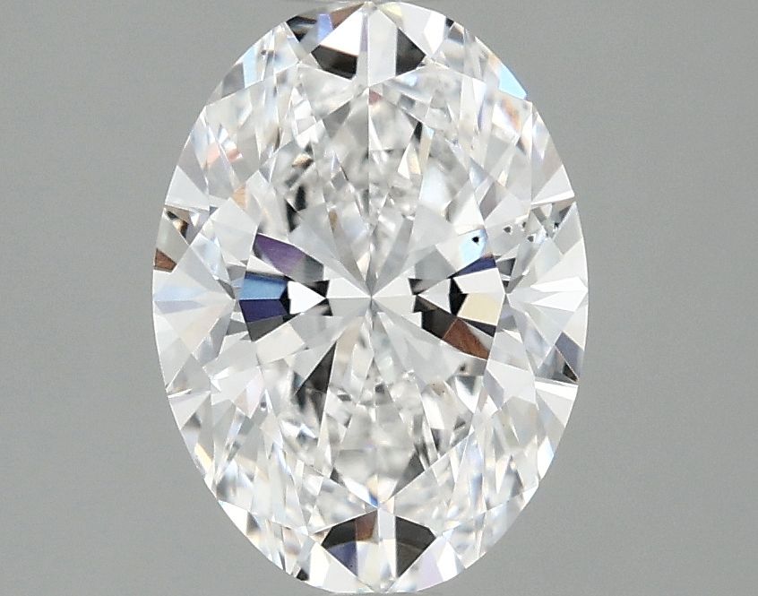 2.10 ct. oval Lab Grown Diamond front image