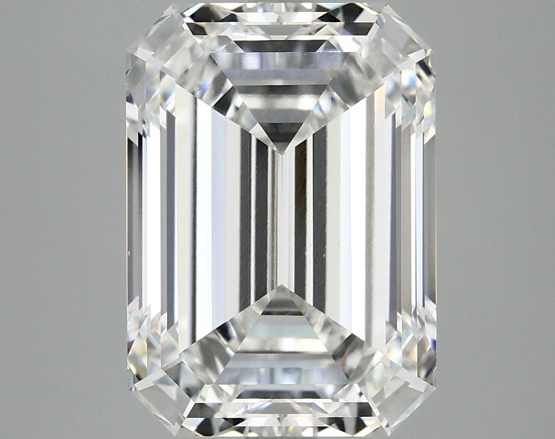 7.18 ct. emerald Lab Grown Diamond front image