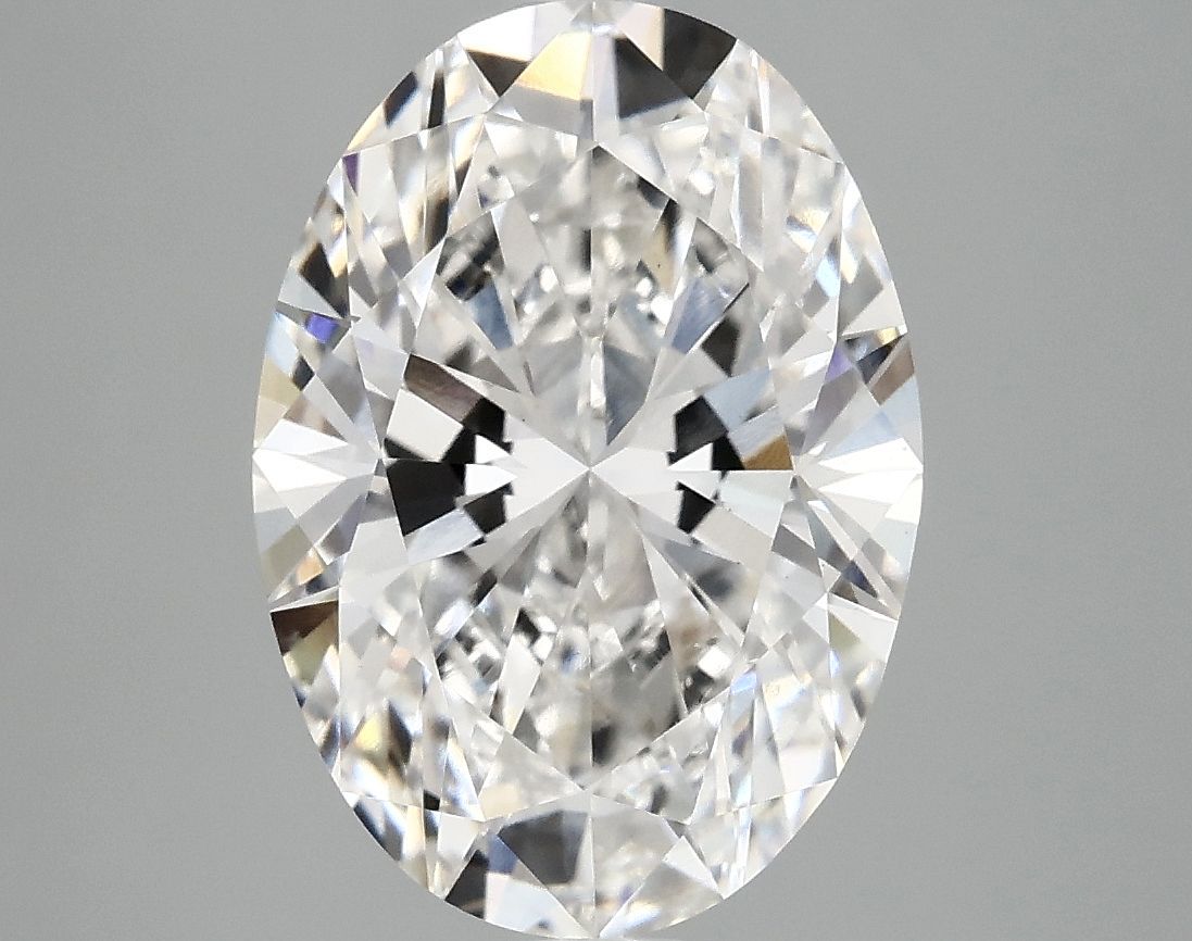 3.94 ct. oval Lab Grown Diamond front image