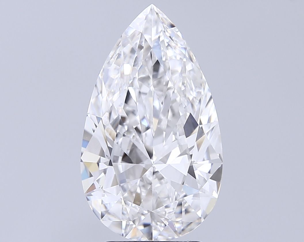4.09 ct. pear Lab Grown Diamond front image