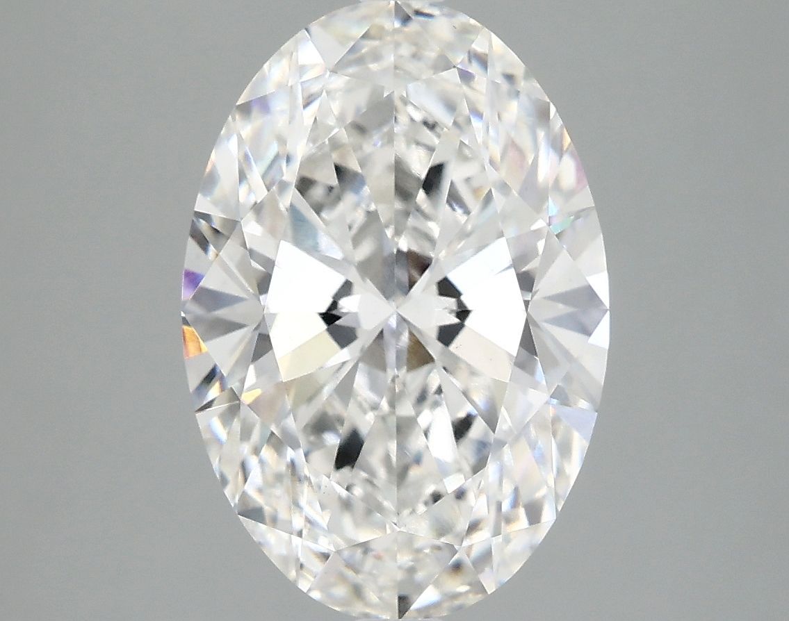 3.71 ct. oval Lab Grown Diamond front image
