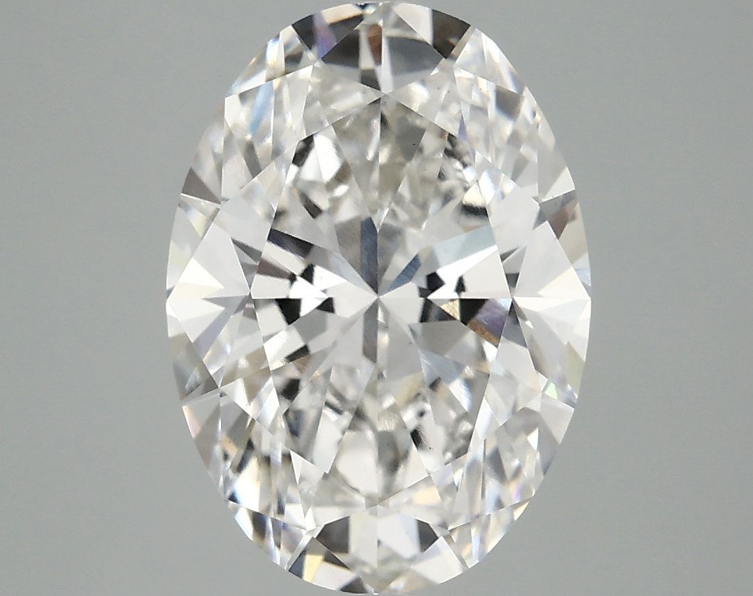 4.06 ct. oval Lab Grown Diamond front image