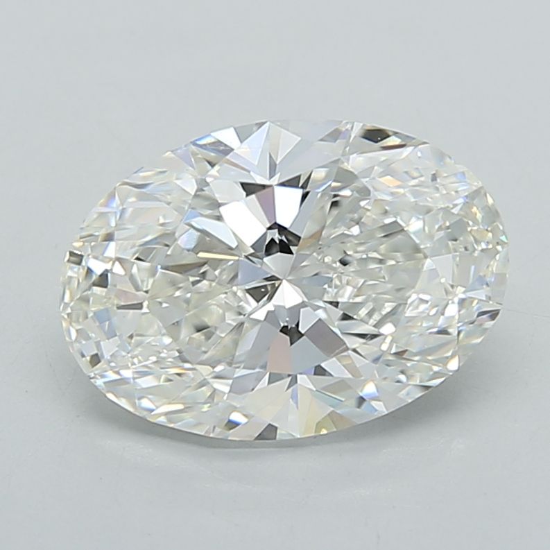 2.01 ct. oval Lab Grown Diamond front image