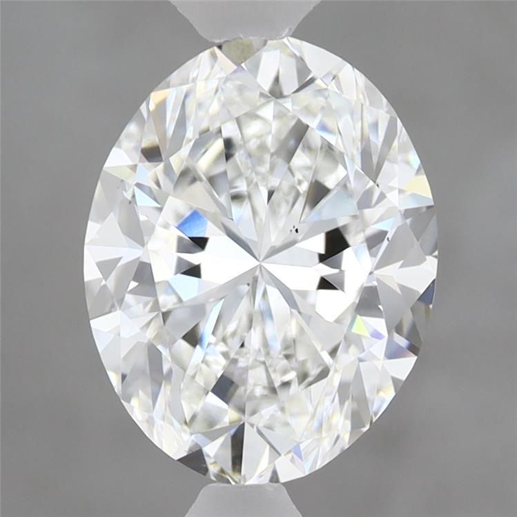 2.73 ct. oval Lab Grown Diamond front image