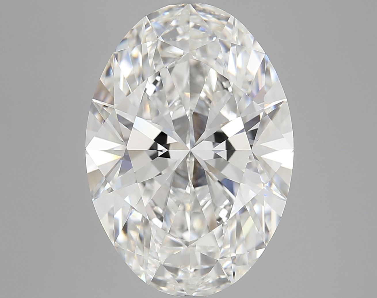 7.13 ct. oval Lab Grown Diamond front image