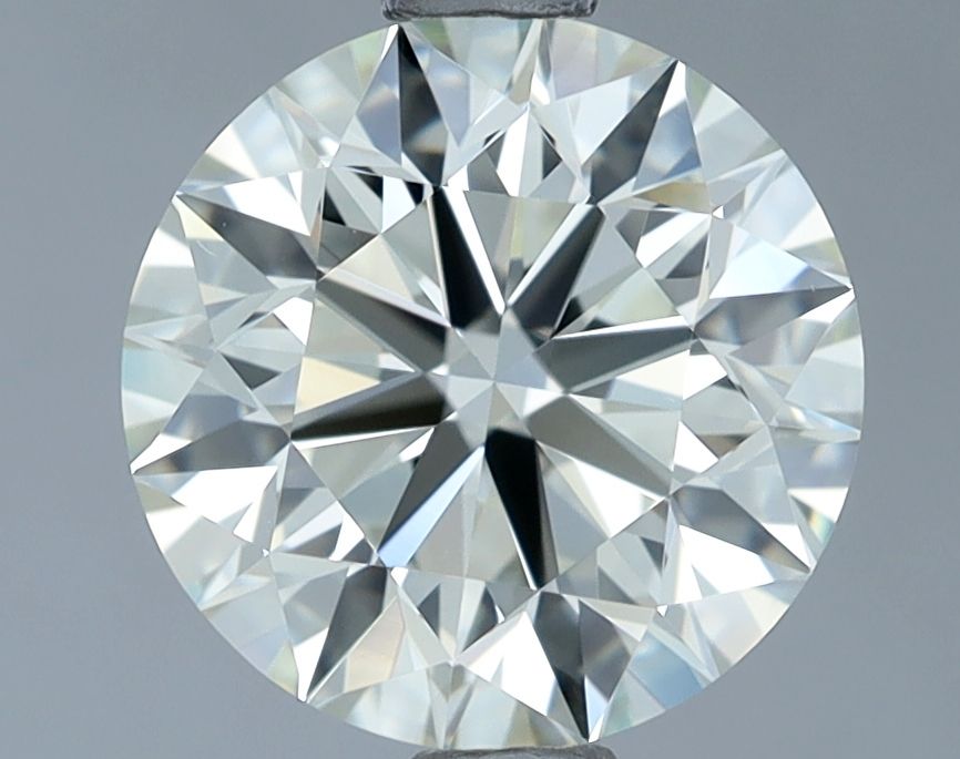 1.61 Carat Round Diamond K VVS1