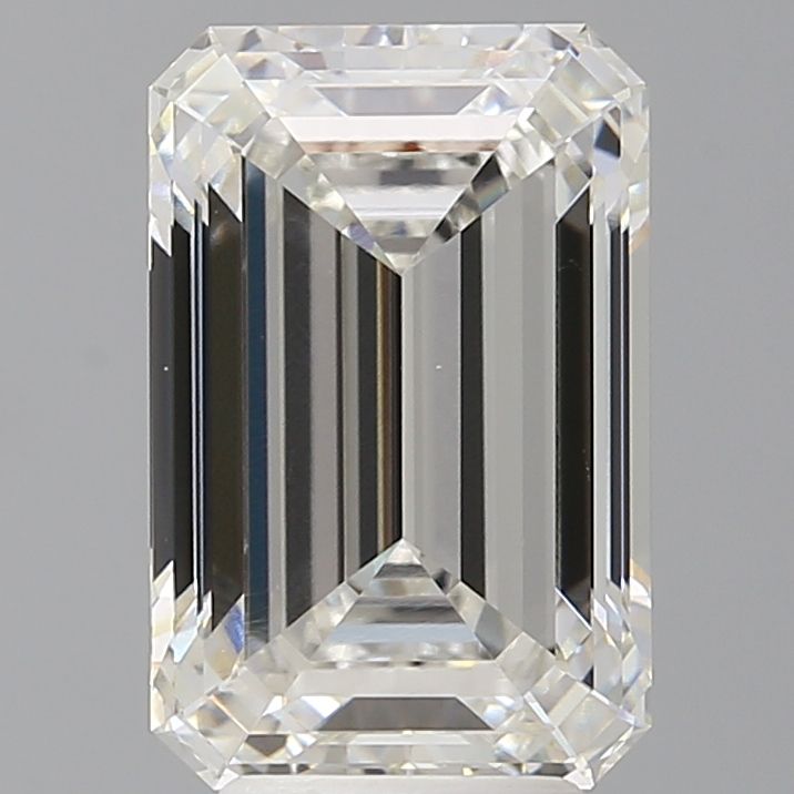 5.02 ct. emerald Lab Grown Diamond front image