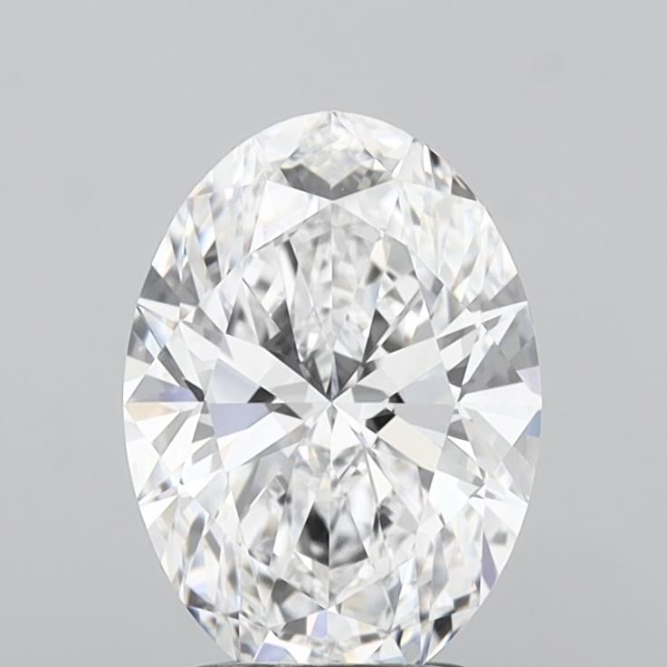 2.51 ct. oval Lab Grown Diamond front image