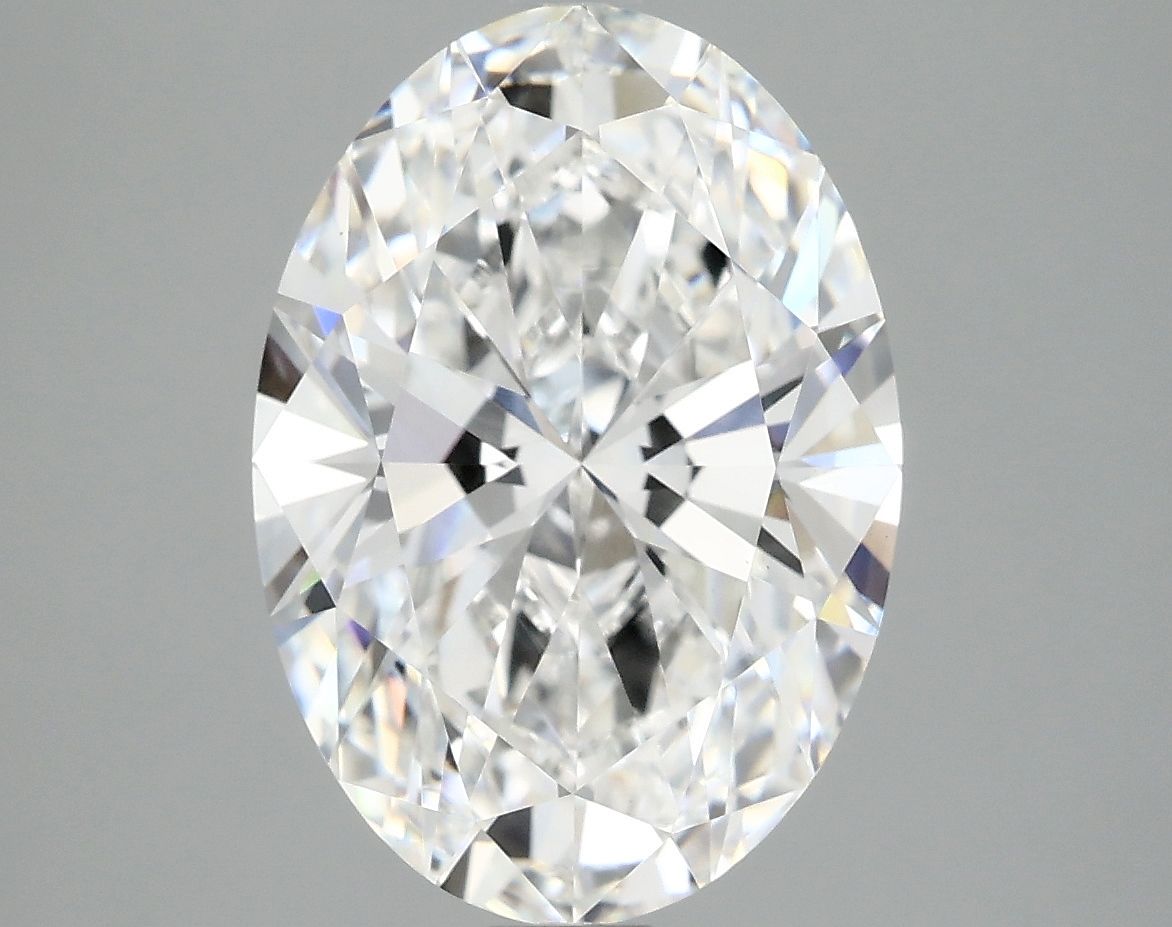3.99 ct. oval Lab Grown Diamond front image