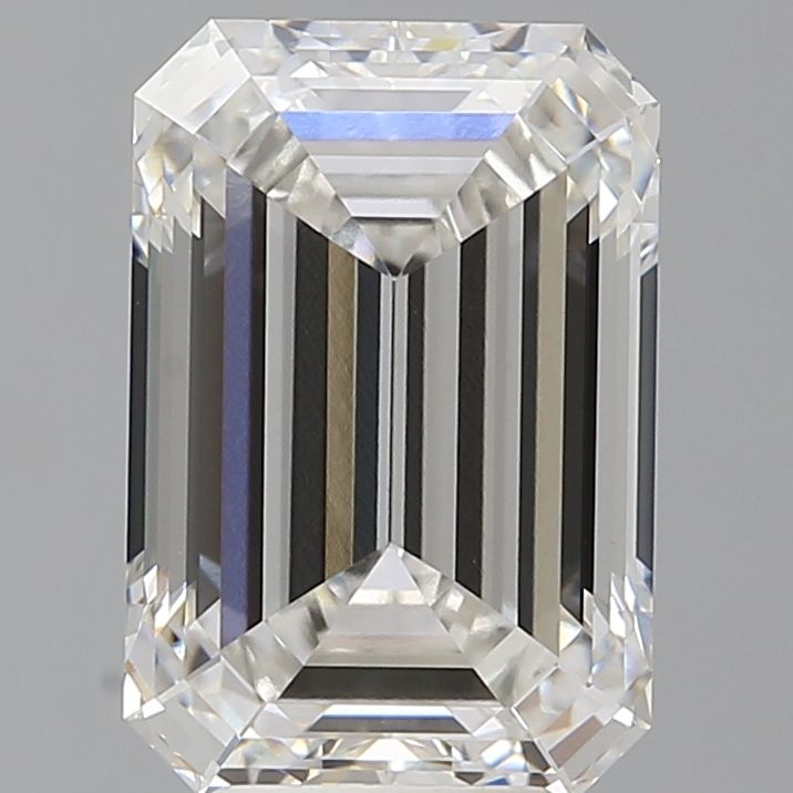 5.58 ct. emerald Lab Grown Diamond front image