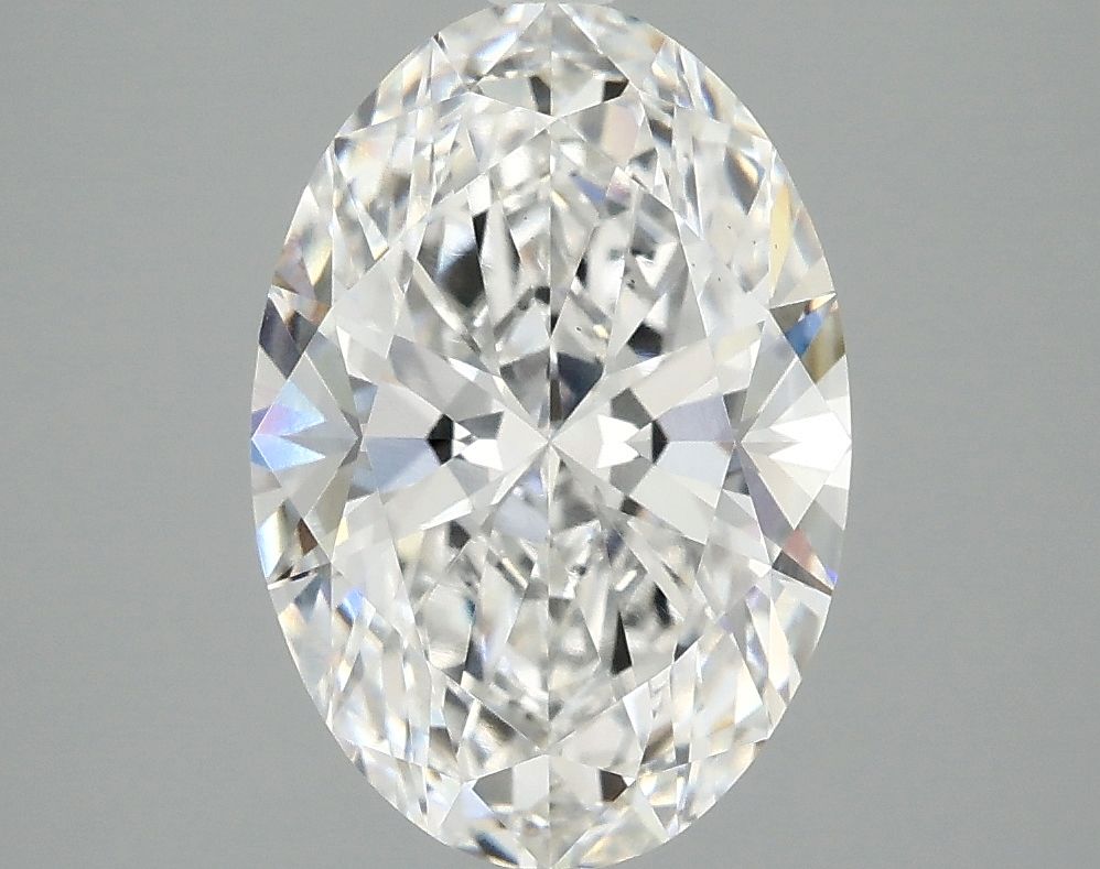 2.84 ct. oval Lab Grown Diamond front image