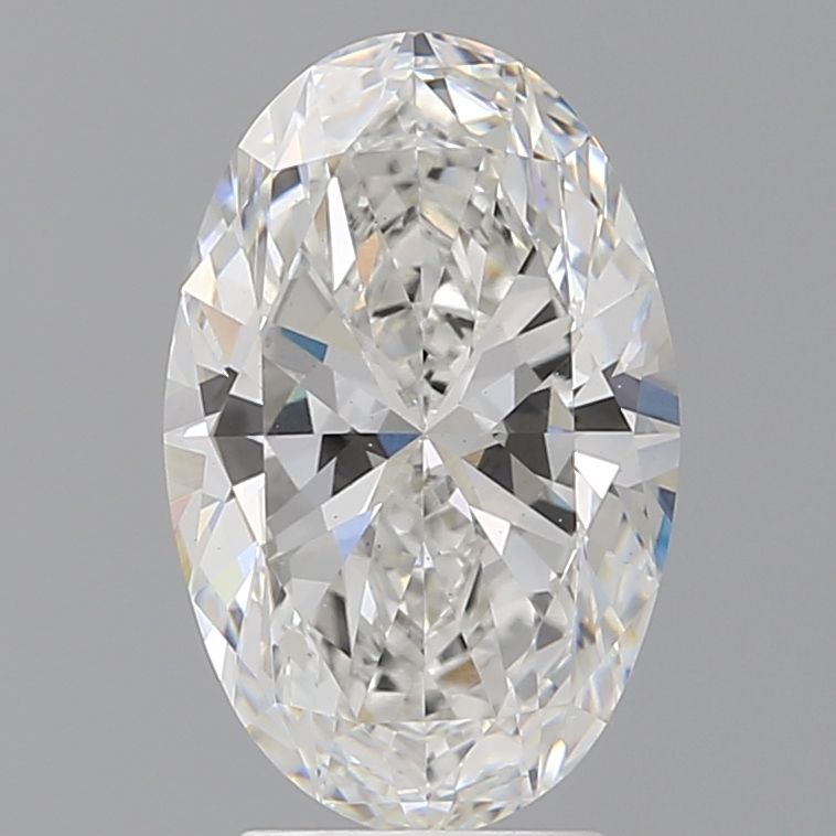 3.57 ct. oval Lab Grown Diamond front image