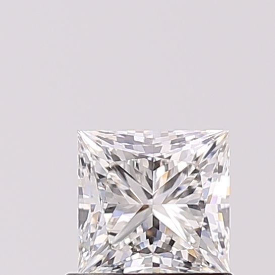 1 ct lab-grown Princess Diamond