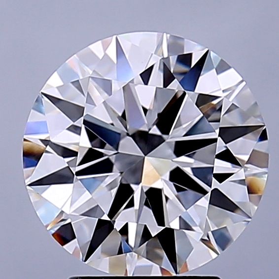 2.54 ct. round Lab Grown Diamond front image