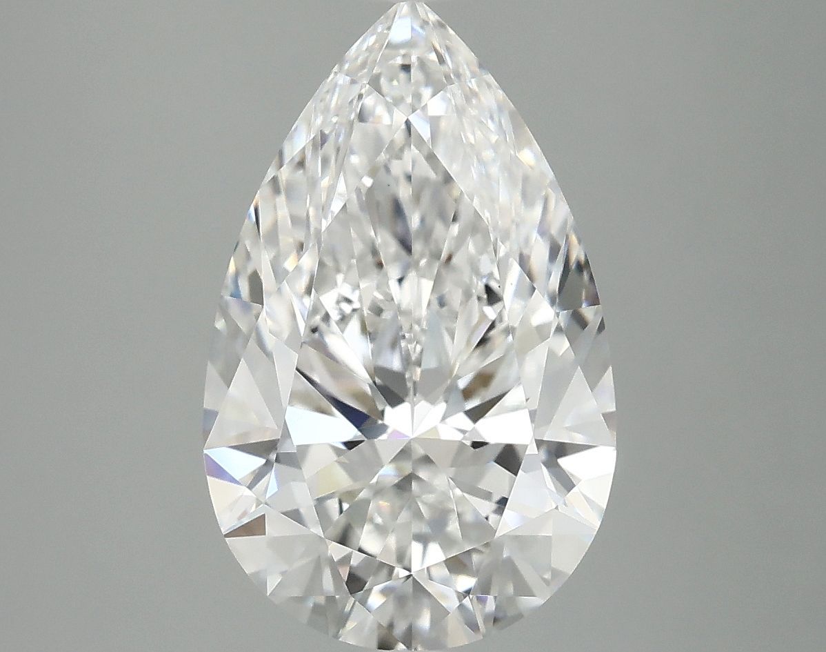 4.10 ct. pear Lab Grown Diamond front image