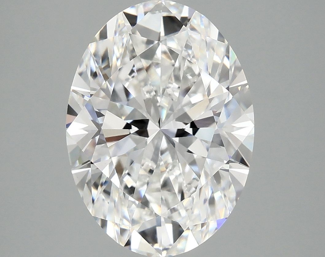 4.09 ct. oval Lab Grown Diamond front image