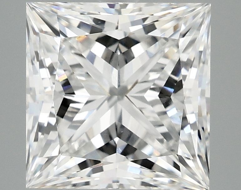 4.18 ct. princess Lab Grown Diamond front image