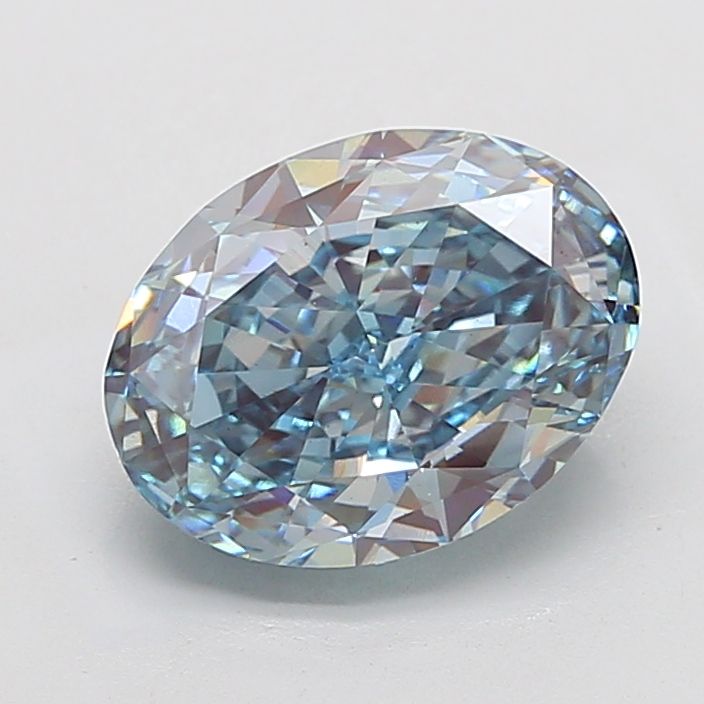 5.23 ct. oval Lab Grown Diamond front image