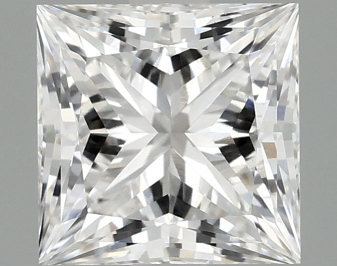 2.10 ct. princess Lab Grown Diamond front image