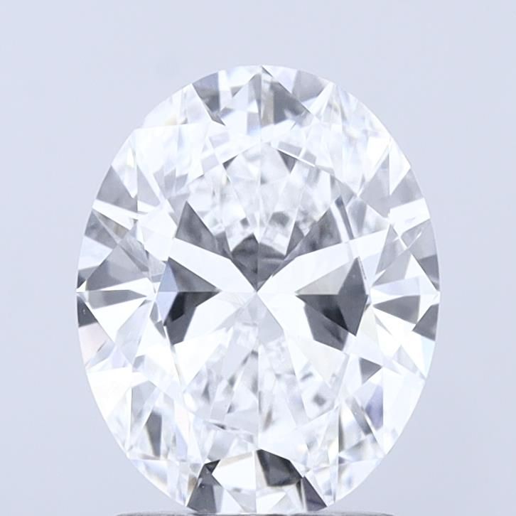 1.74 ct. oval Lab Grown Diamond front image