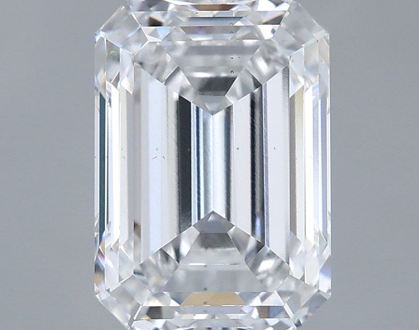 3.58 ct. emerald Lab Grown Diamond front image