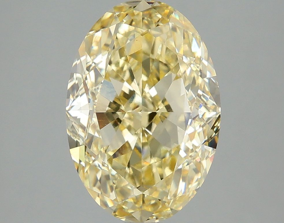 4.06 ct. oval Lab Grown Diamond front image
