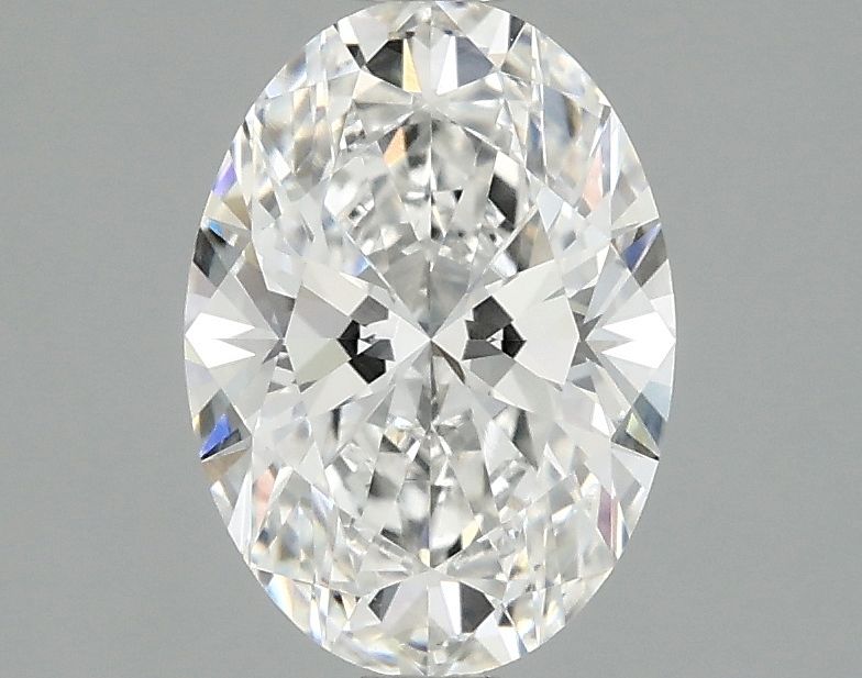 1.56 ct. oval Lab Grown Diamond front image