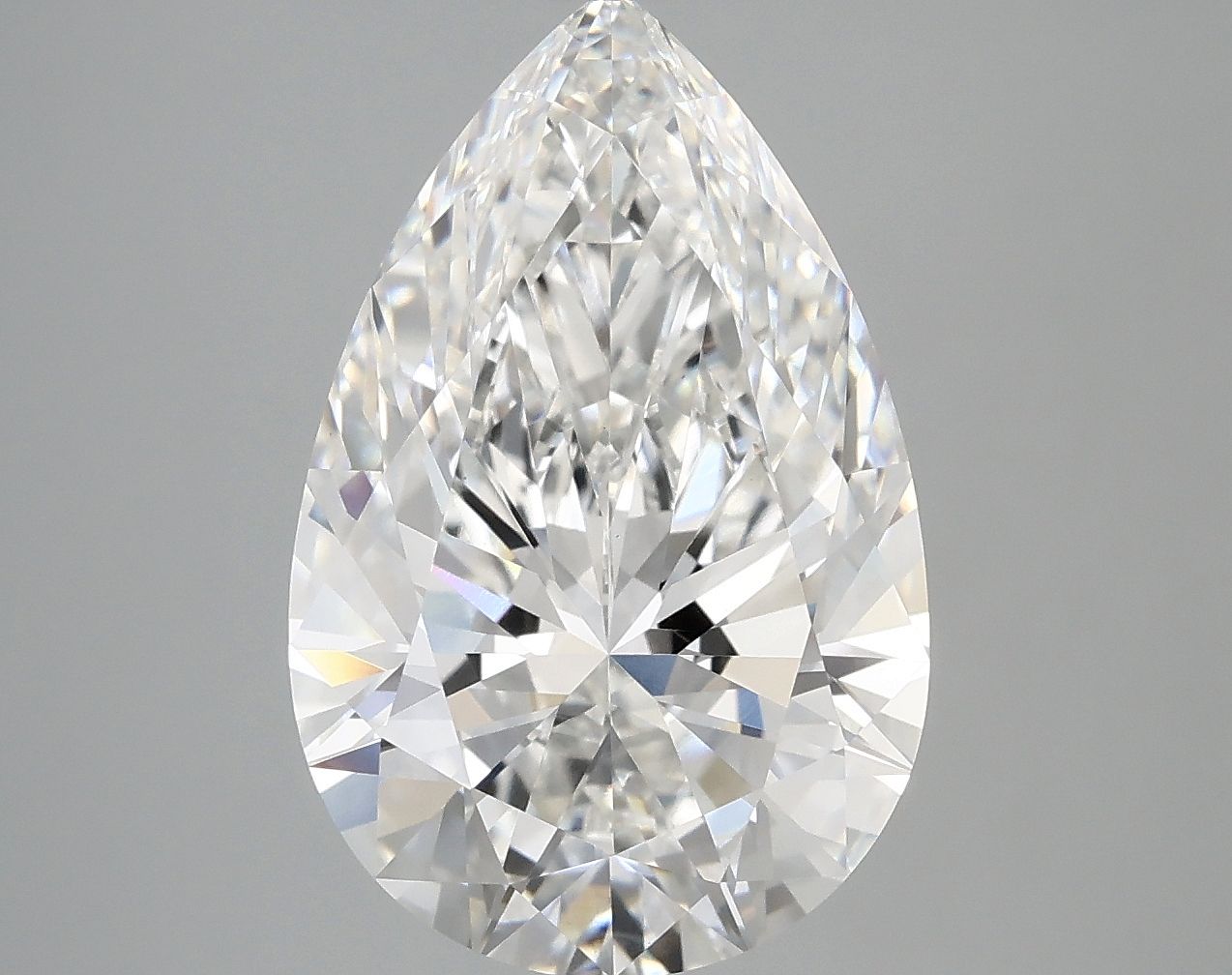 5.09 ct. pear Lab Grown Diamond front image