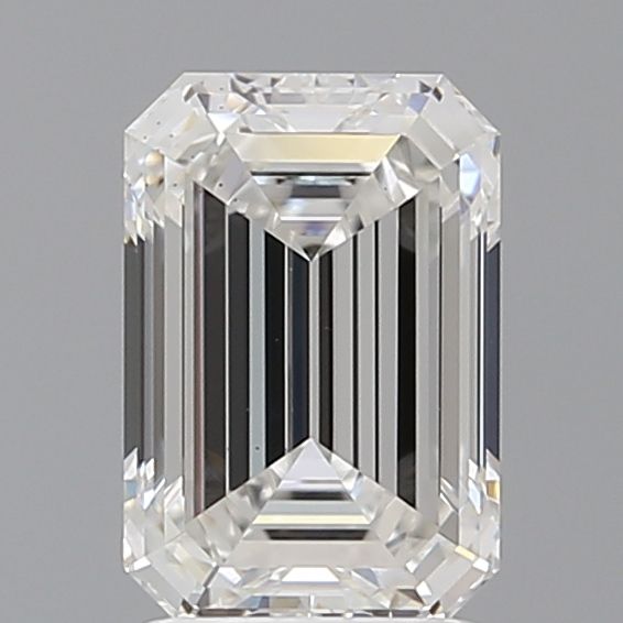 2.10 ct. emerald Lab Grown Diamond front image