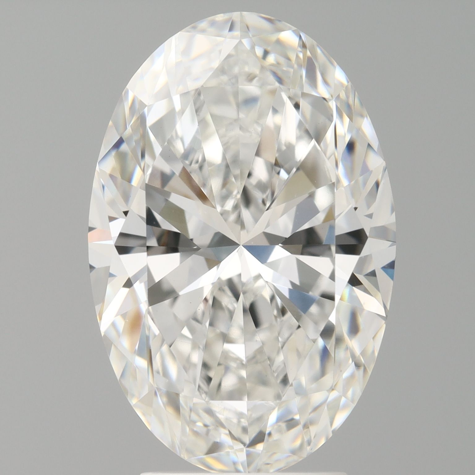 4.08 ct. oval Lab Grown Diamond front image