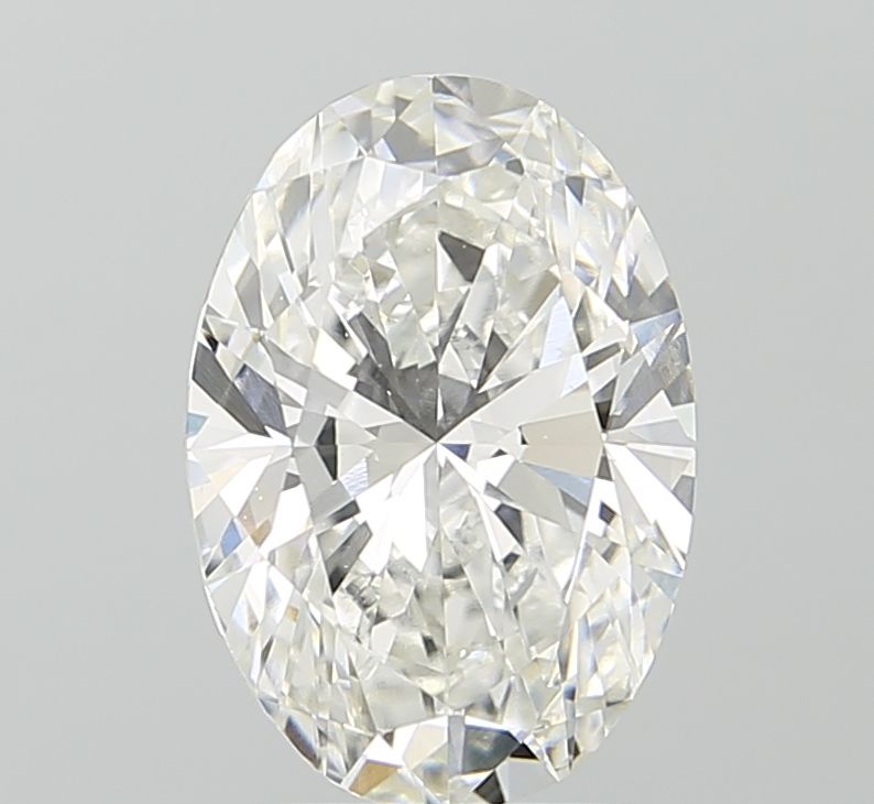 3.01 ct. oval Lab Grown Diamond front image