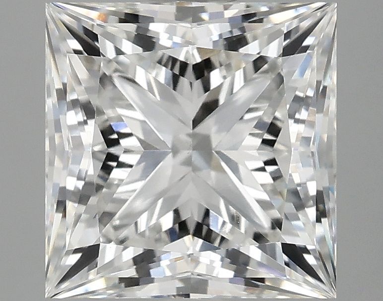 4.10 ct. princess Lab Grown Diamond front image
