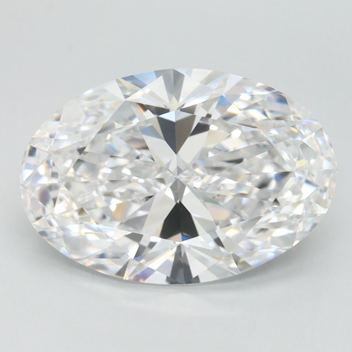 3.17 ct. oval Lab Grown Diamond front image