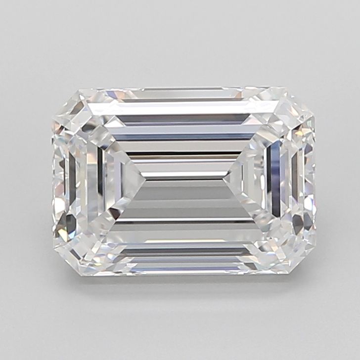 5.51 ct. emerald Lab Grown Diamond front image