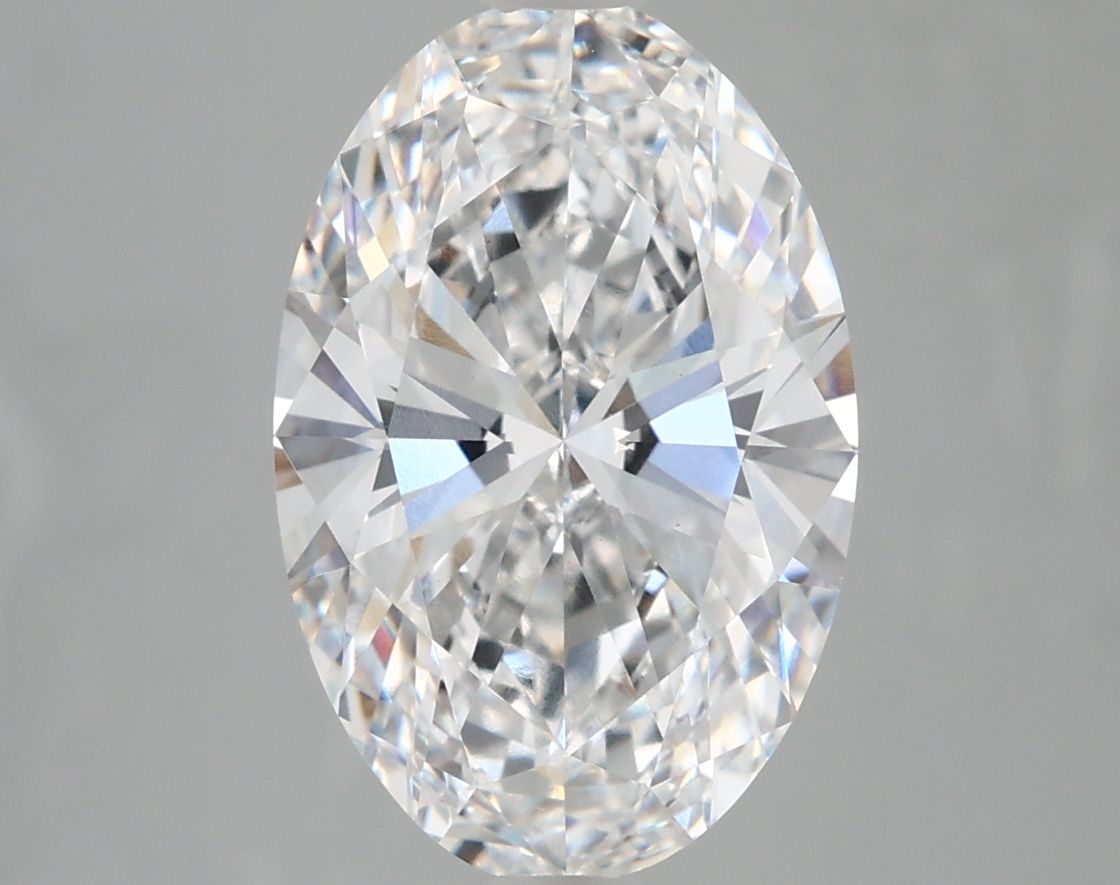 3.86 ct. oval Lab Grown Diamond front image