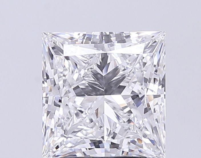 3.21 ct. princess Lab Grown Diamond front image
