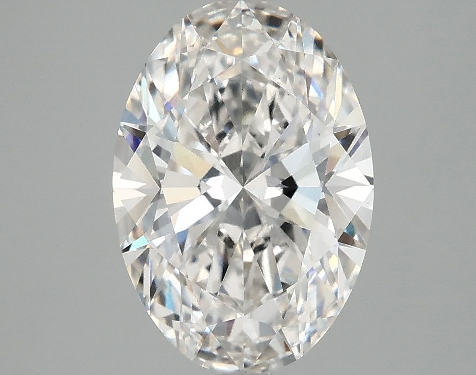 3.08 ct. oval Lab Grown Diamond front image