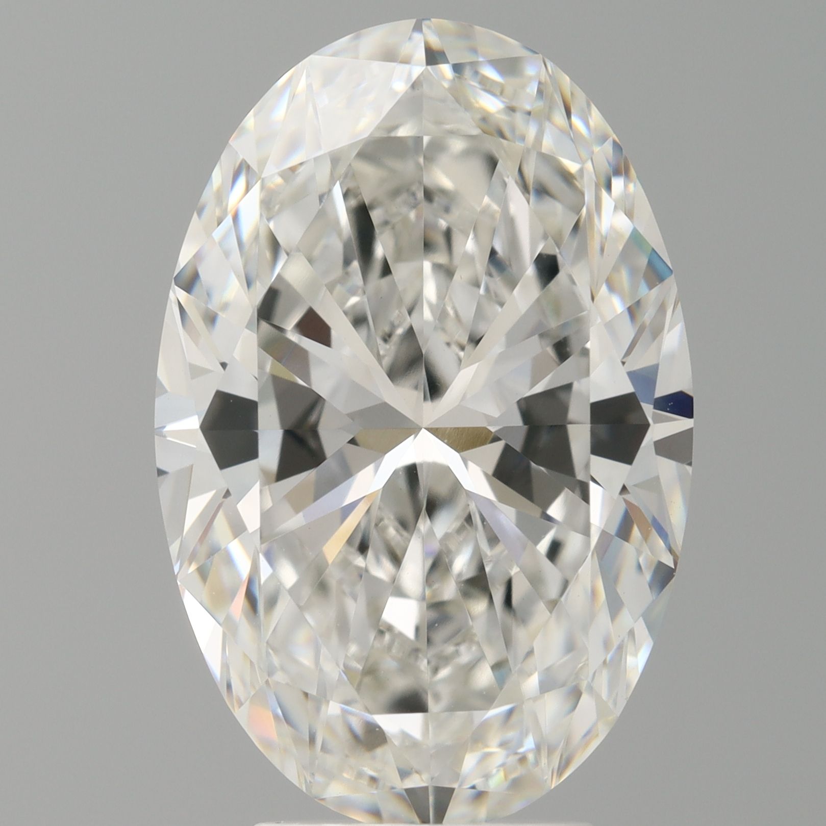 5.02 ct. oval Lab Grown Diamond front image