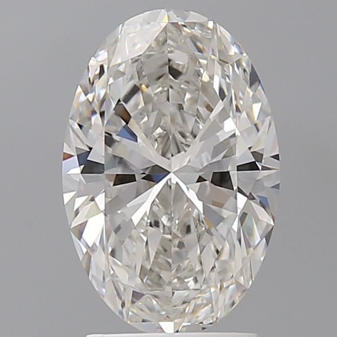 2.56 ct. oval Lab Grown Diamond front image