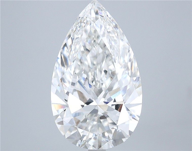 6.08 ct. pear Lab Grown Diamond front image