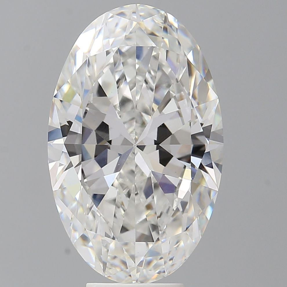7.57 ct. oval Lab Grown Diamond front image