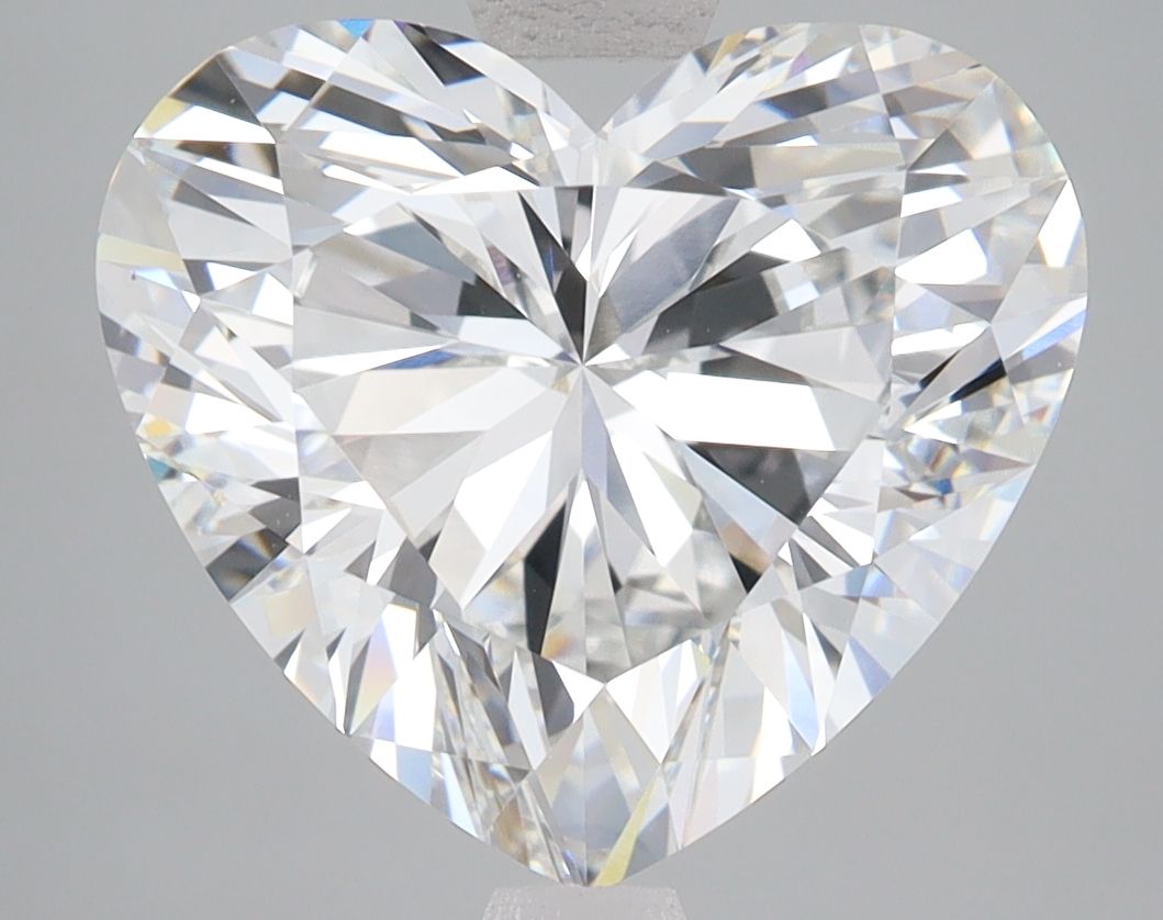 5.51 ct. heart Lab Grown Diamond front image