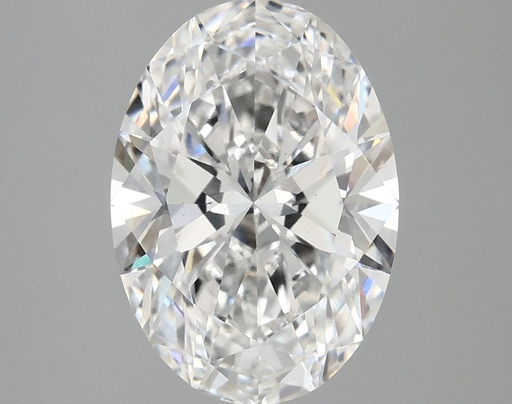 3.01 ct. oval Lab Grown Diamond front image