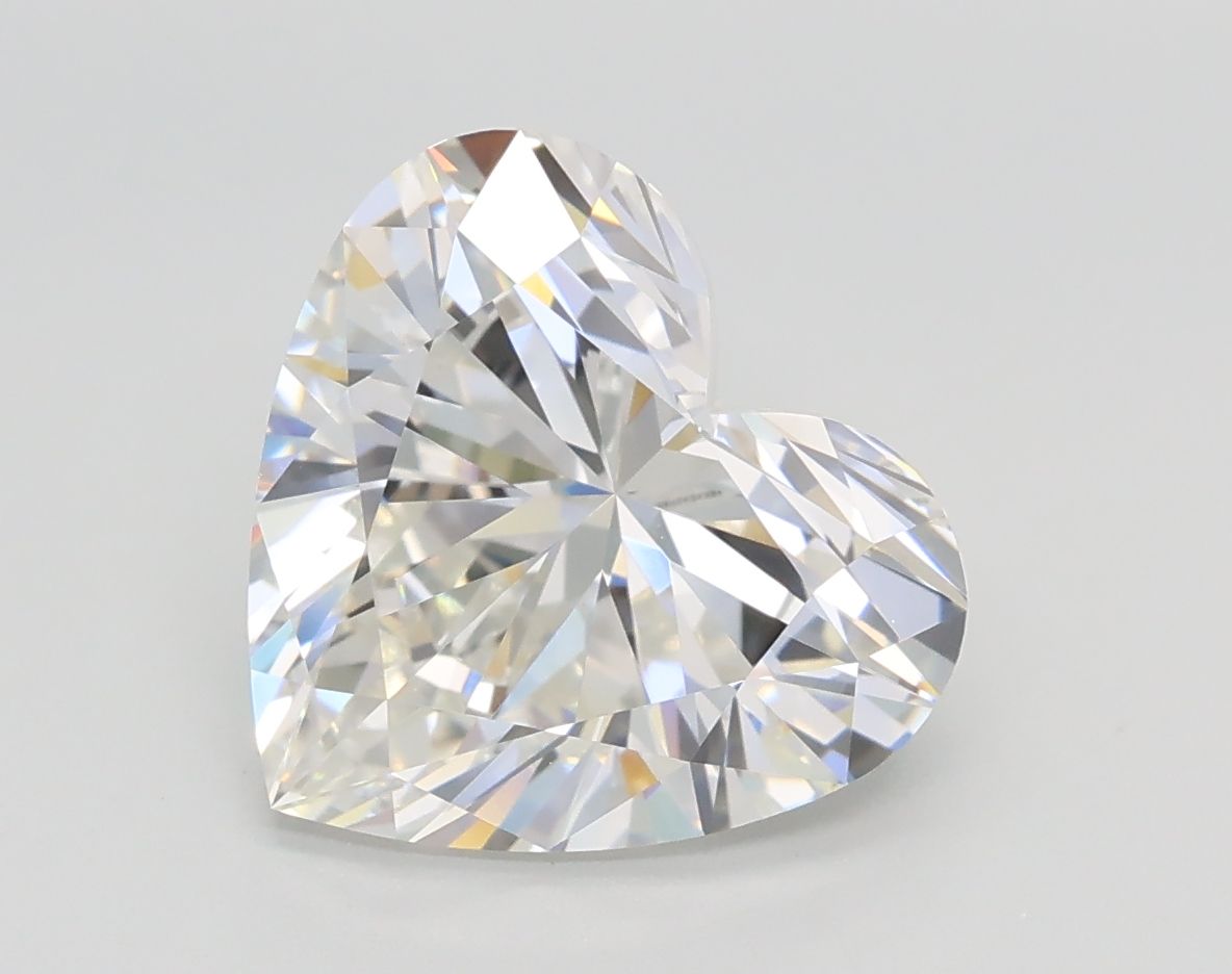 2.82 ct. heart Lab Grown Diamond front image