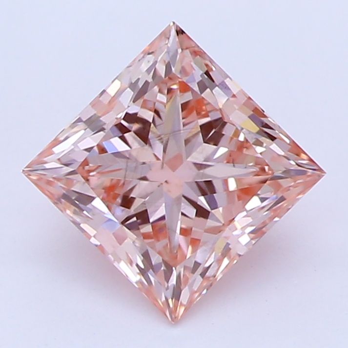 0.80 ct. princess Lab Grown Diamond front image