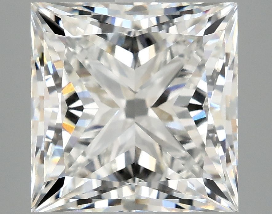 5.08 ct. princess Lab Grown Diamond front image