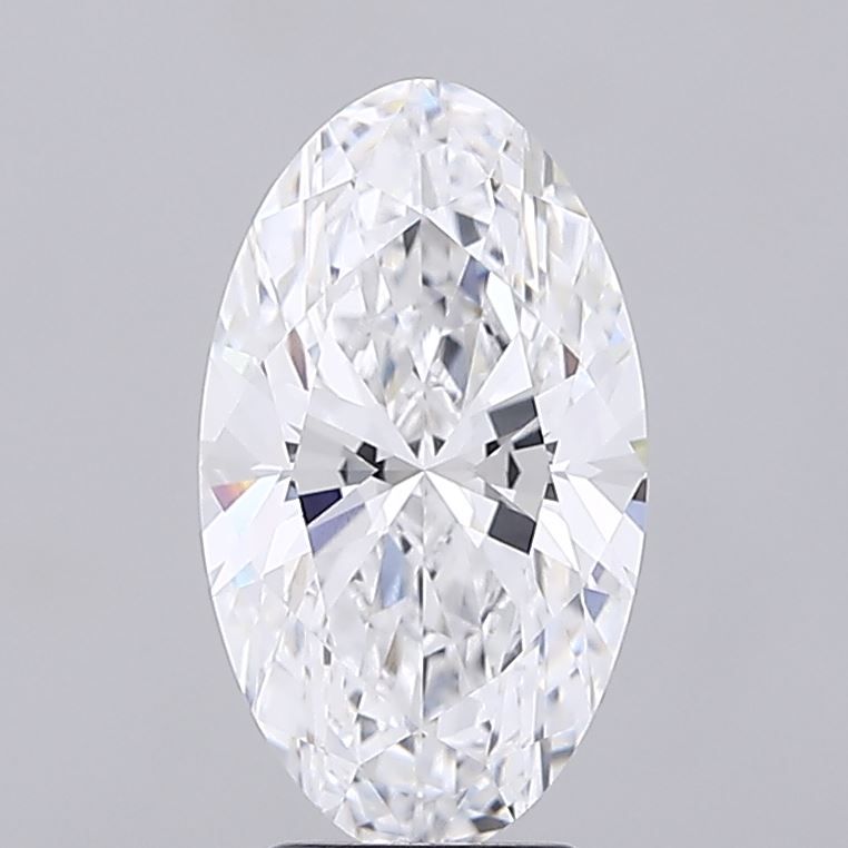 4.10 ct. oval Lab Grown Diamond front image