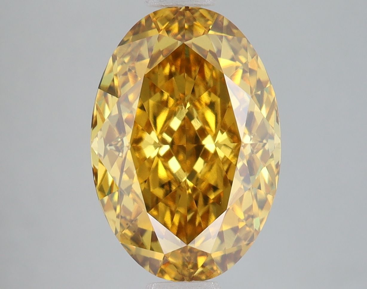 4.07 ct. oval Lab Grown Diamond front image